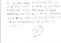 044-carta manuscrita de felicitacio del col·lectiu l'olla de l'o